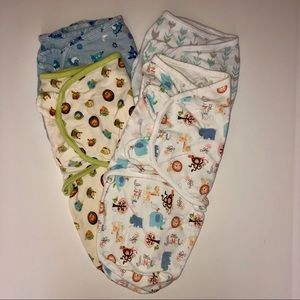 Set of 4 Swaddle Me Newborn